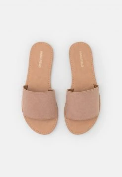 Nuevo 💯 Anna Field 2 PACK - Sandalias Planas - Black/light Pink, Mujer 🎉 -Tienda barata Anna Field 020a79ff62bd4344adf3e7c7d7ae7bba