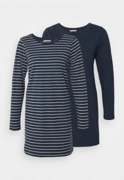 Toma de corriente 🥰 Anna Field 2 PACK - Camiseta De Pijama - Dark Grey, Mujer ✔️ -Tienda barata Anna Field 020b464cc3a84f8eb694610312f0bf15