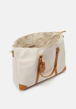 Mejor trato ⭐ Anna Field Bolsa De Fin De Semana - Off-white/cognac, Mujer ⌛ -Tienda barata Anna Field 034ec6dbebcf4334a22b81051642ca8b