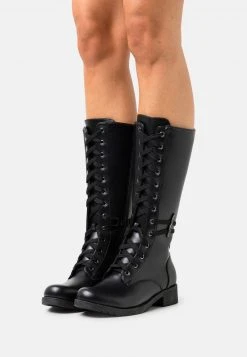 10 mejores ✨ Anna Field Botas Con Cordones - Black, Mujer ❤️