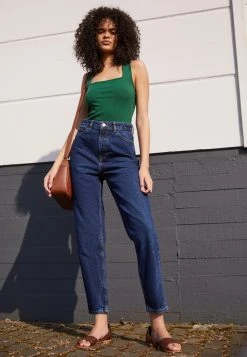 Lo mas barato ✔️ Anna Field Vaqueros Pitillo - Dark Blue Denim, Mujer ✔️