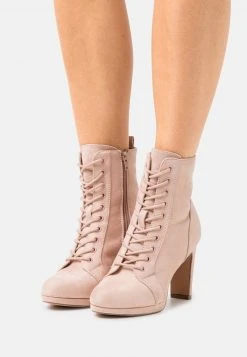 Promoción 👍 Anna Field Botines De Tacón - Beige, Mujer 🥰