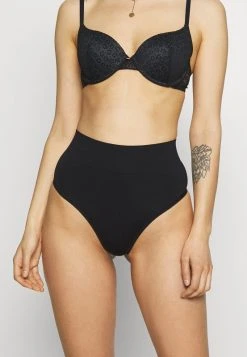 Mejor precio ⭐ Anna Field 2PP HIGH WAIST THONG - Tanga - Black, Mujer ✔️ -Tienda barata Anna Field 0adb6201462940de9c5c6f2a46ecda46