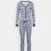 Mejor precio 🤩 Anna Field XMAS ONESIE - Pijama - Blue, Mujer 🎉
