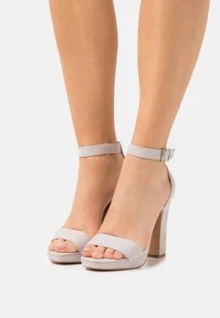 Comprar 👏 Anna Field Sandalias De Tacón - Light Grey, Mujer ✨