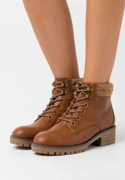 Mejor precio ⌛ Anna Field WINTER BOOT - Botines Bajos - Cognac, Mujer 👍