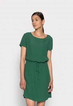 Cupón 🔥 Anna Field WOVEN DRESS BASIC TUNNEL - Vestido Informal - Green, Mujer ❤️