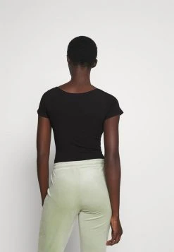 Nuevo 🛒 Anna Field 2PP SHORT SLEEVES BODIES - Body - Black, Mujer ✨ -Tienda barata Anna Field 1057101a900e4bb99b47b1d3741e166e