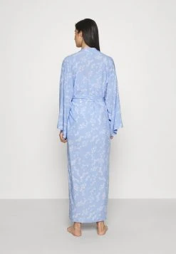 ofertas ✨ Anna Field LISHA LONG PRINTED ROBE - Albornoz - Blue Denim, Mujer ⌛ -Tienda barata Anna Field 121aa7355b114938a79da8773ae779ec