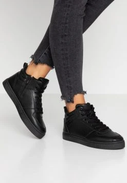 Gran venta ✔️ Anna Field Zapatillas Altas - Black, Mujer ✨