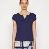 Lo mas barato 🎉 Anna Field Camiseta Básica - Dark Blue, Mujer 🤩