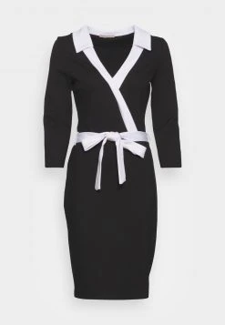 Para estrenar 🔔 Anna Field Vestido Ligero - Black/white, Mujer 🔥 -Tienda barata Anna Field 13f7a382435b4e55bb1a3d91e6e3ad17