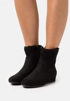 Presupuesto ✨ Anna Field WINTER BOOTIES - Botines - Black, Mujer 😀