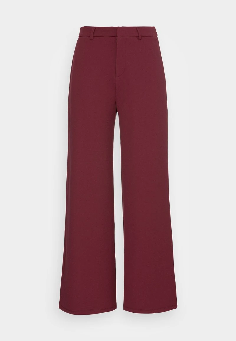 Toma de corriente 😍 Anna Field Flared Leg Business Trousers - Pantalones - Dark Red, Mujer ⭐ 6 Toma de corriente 😍 Anna Field Flared Leg Business Trousers - Pantalones - Dark Red, Mujer ⭐ - Imagen 4