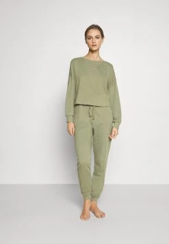 Venta al por mayor 💯 Anna Field Basic Lounge Set - Pijama - Khaki, Mujer 😉