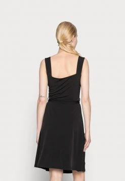 ofertas ⌛ Anna Field WIDE STRAP BASIC MIDI DRESS - Vestido Informal - Black, Mujer ⭐ -Tienda barata Anna Field 1695546d2cf54cfcad5667bfbc8168ee