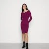 Presupuesto 🤩 Anna Field Vestido De Punto - Bordeaux, Mujer 👏