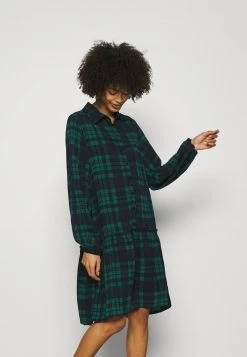 mejor venta 🌟 Anna Field Oversized - Vestido Camisero - Green/blue, Mujer ⌛