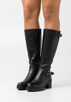 Cupón ❤️ Anna Field Botas Con Plataforma - Black, Mujer 😉