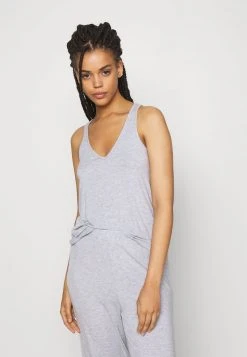 Barato ⭐ Anna Field 3 PIECE JERSEY LOUNGE SET - Pijama - Mottled Light Grey, Mujer ❤️ -Tienda barata Anna Field 1bfe05642f7147408758df1378df58bf