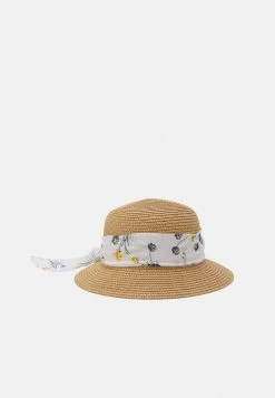 Promoción 🌟 Anna Field Sombrero - Tan/white, Mujer ⭐