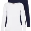 Barato 🧨 Anna Field 2 PACK - Camiseta De Manga Larga - Maritime Blue/white, Mujer 🧨