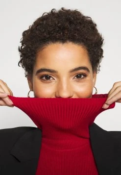 mejor venta 👍 Anna Field TURTLE NECK - Jersey De Punto - Red, Mujer ⭐ -Tienda barata Anna Field 1d6a9f4fd3e447a0866050ff5ebbf45b