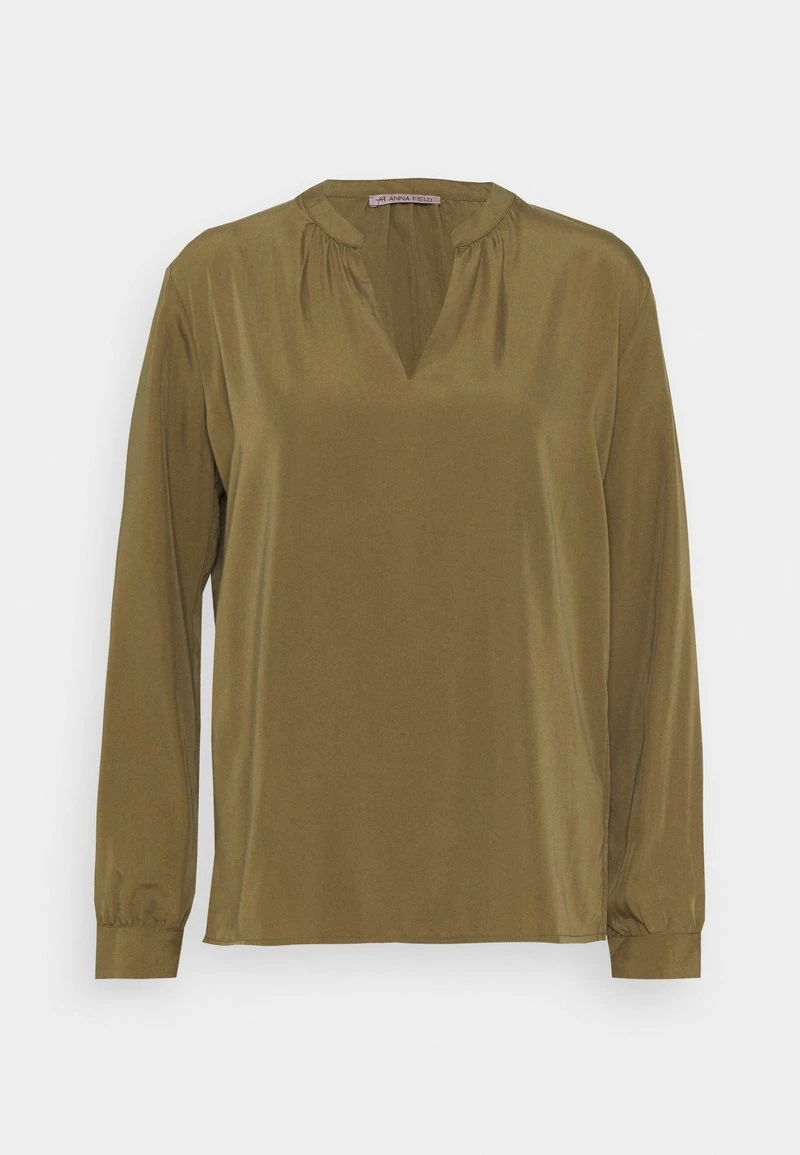 Presupuesto 🤩 Anna Field Camiseta De Manga Larga - Khaki, Mujer 🔔 3 Presupuesto 🤩 Anna Field Camiseta De Manga Larga - Khaki, Mujer 🔔
