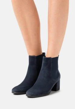 ofertas 👏 Anna Field LEATHER - Botines - Dark Blue, Mujer 👍