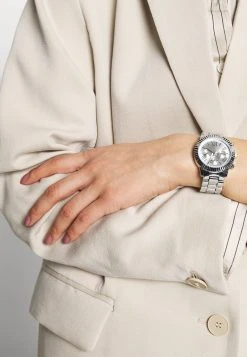 Mejor trato 🥰 Anna Field Cronógrafo - Silver-coloured, Mujer 😍