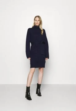 Venta al por mayor 🎉 Anna Field Vestido De Punto - Dark Blue, Mujer ⌛