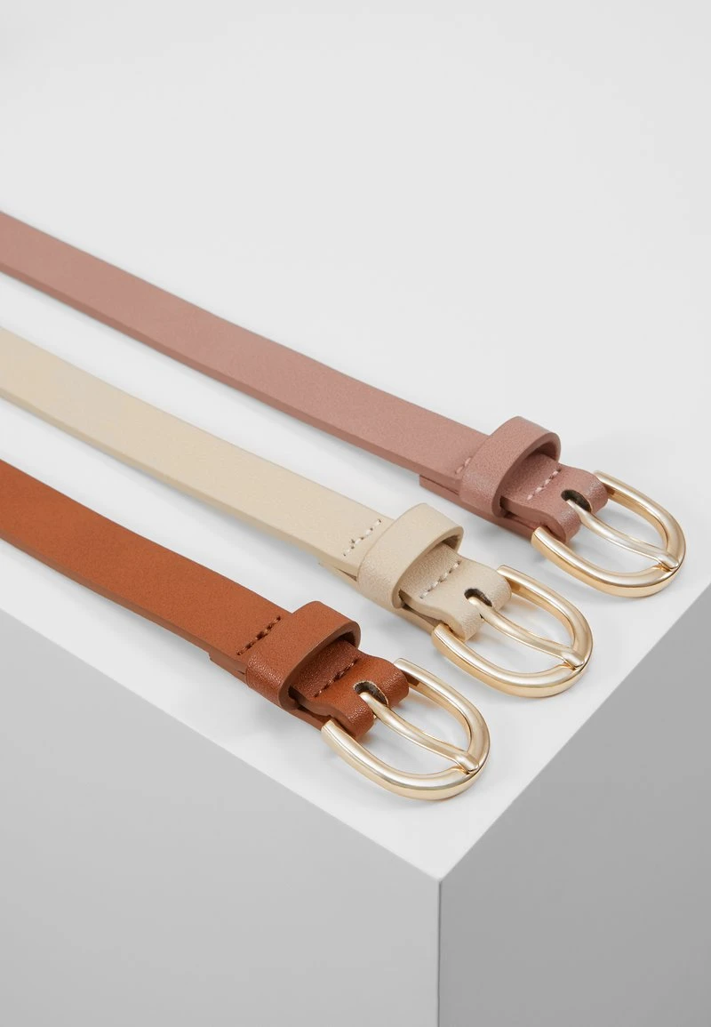 mejor venta 🔔 Anna Field 3 PACK - Cinturón - Cognac/rose/beige, Mujer ✔️ 5 mejor venta 🔔 Anna Field 3 PACK - Cinturón - Cognac/rose/beige, Mujer ✔️ - Imagen 3
