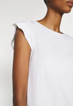 mejor venta ✨ Anna Field Camiseta Básica - White, Mujer 😉 -Tienda barata Anna Field 23052fe028044680ad19610570489455