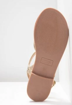 Venta al por mayor ✨ Anna Field 👏 Sandalias De Dedo - Gold, Mujer ⭐ -Tienda barata Anna Field 2323e8202ec7471e9d390385ec2f1a0f