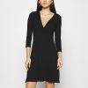 10 mejores ⭐ Anna Field Quarter Sleeves Wrap Mini Dress - Vestido Ligero - Black, Mujer ✔️