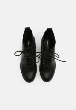 Las mejores reseñas de ⭐ Anna Field COMFORT - Botines Con Cordones - Black, Mujer 👏 -Tienda barata Anna Field 25984e7f111048b3b7671221746f7783
