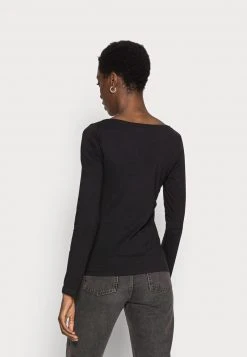 Mejor precio 👍 Anna Field 2 PACK - Camiseta De Manga Larga - Black/black, Mujer ⭐ -Tienda barata Anna Field 266460a4829b4951b38a90ef684a2339