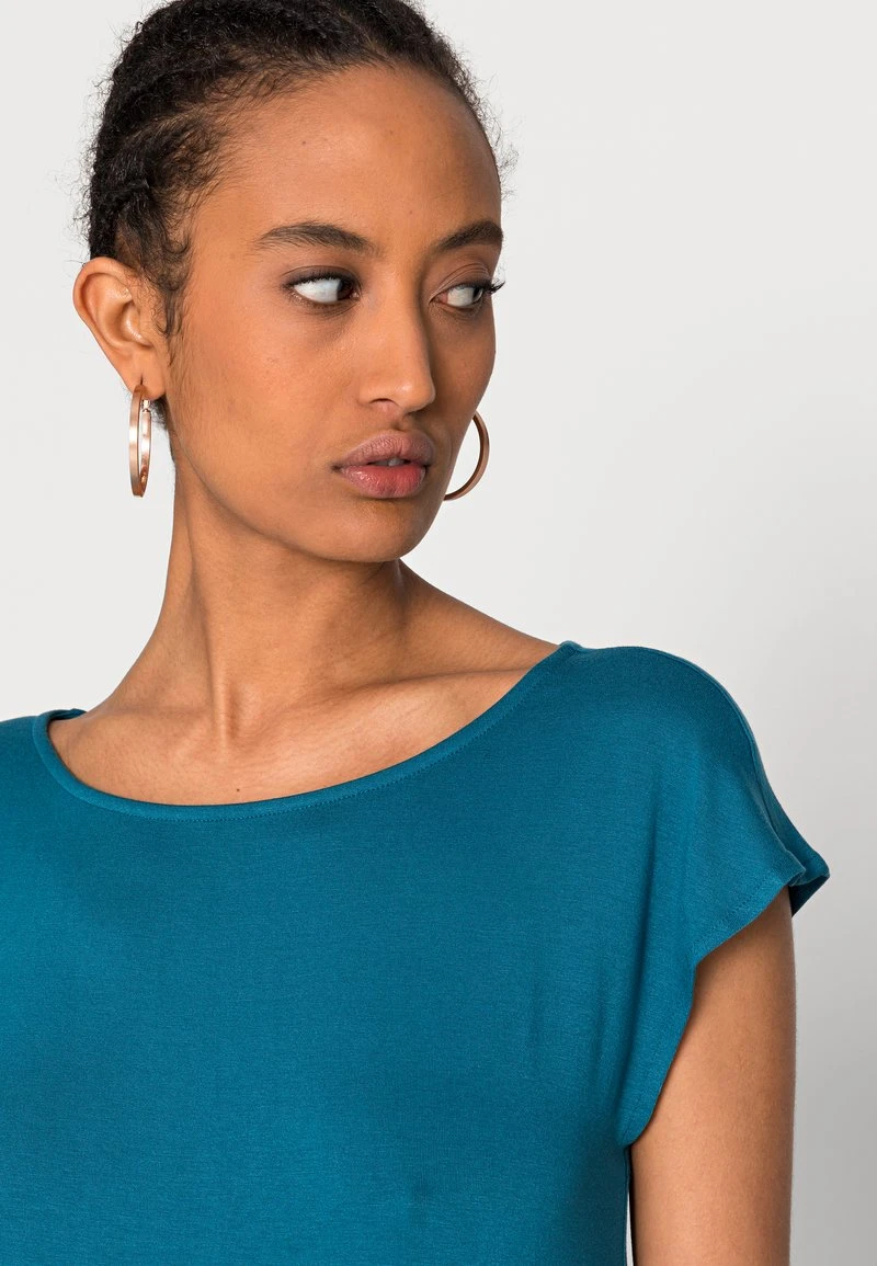 ofertas ⌛ Anna Field Camiseta Básica - Blue, Mujer 🧨 7 ofertas ⌛ Anna Field Camiseta Básica - Blue, Mujer 🧨 - Imagen 5