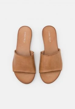 Descuento 🥰 Anna Field LEATHER - Sandalias Planas - Beige, Mujer 🧨 -Tienda barata Anna Field 2a12cb493ff8436b848804f8885cea61