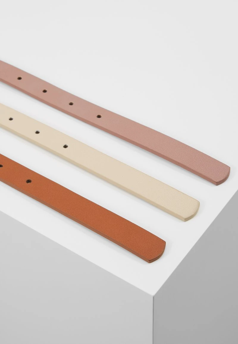 mejor venta 🔔 Anna Field 3 PACK - Cinturón - Cognac/rose/beige, Mujer ✔️ 6 mejor venta 🔔 Anna Field 3 PACK - Cinturón - Cognac/rose/beige, Mujer ✔️ - Imagen 4