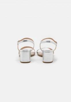 Comprar 👏 Anna Field LEATHER - Sandalias - Silver, Mujer ✨ -Tienda barata Anna Field 2e2c52a9948142dfbdb92bcec32fd809