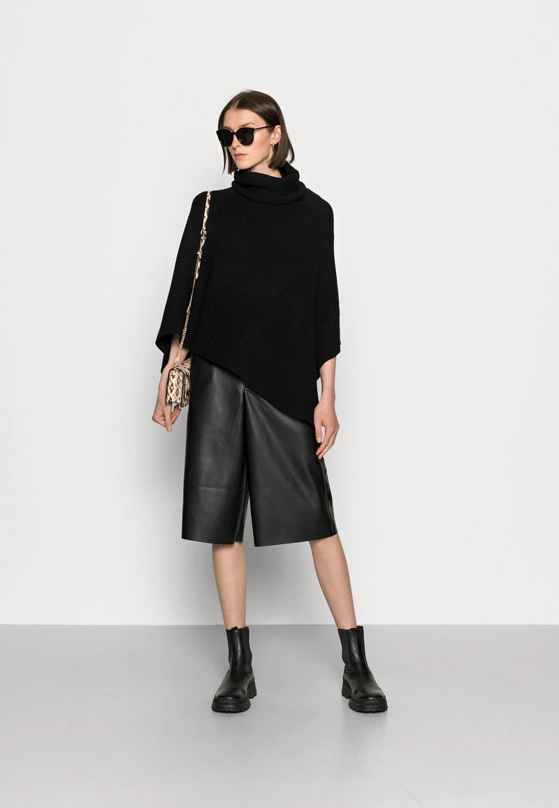 ofertas 🤩 Anna Field Poncho - Black, Mujer ⭐ 4 ofertas 🤩 Anna Field Poncho - Black, Mujer ⭐ - Imagen 2