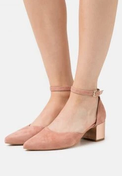 Para estrenar ✨ Anna Field LEATHER - Tacones - Light Pink, Mujer 🔔