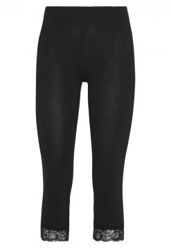 ofertas 🥰 Anna Field Capri Leggings With Lace - Leggings - Black, Mujer 😉 -Tienda barata Anna Field 3201718943bb4e698de1fd379ef8547c