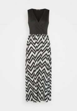 Mejor precio ✔️ Anna Field Vestido Largo - Black/multi-coloured, Mujer 👍 -Tienda barata Anna Field 330ad39711d1476a966fdf71106fb3f6