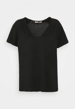 Mejor trato 🛒 Anna Field Camiseta Básica - Black, Mujer ⌛