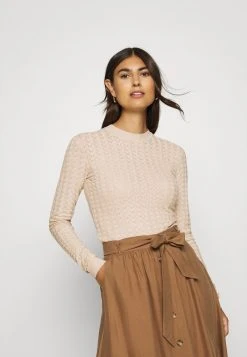 Venta al por mayor ⭐ Anna Field Jersey De Punto - Light Tan Melange, Mujer ✨