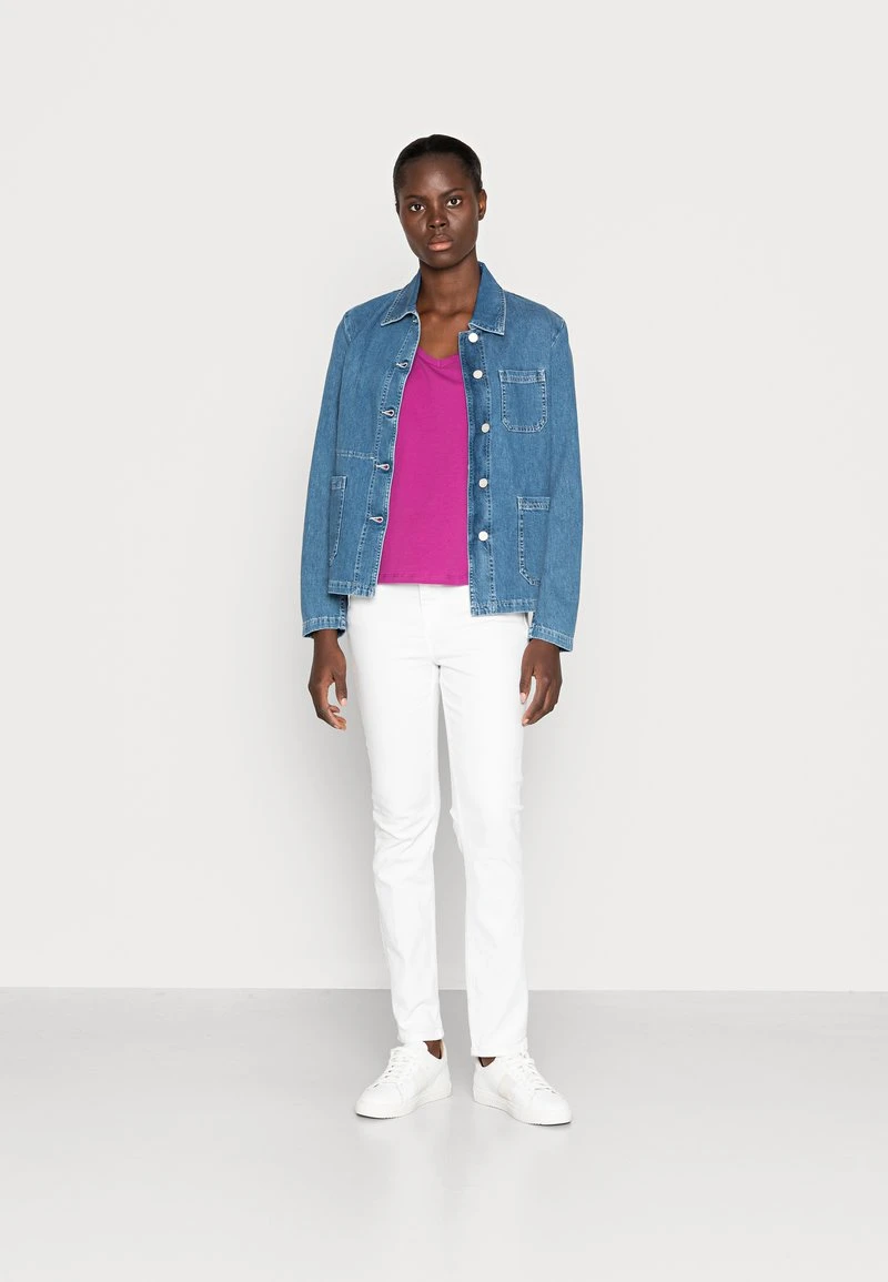 ofertas ⌛ Anna Field Camiseta Básica - Purple, Mujer 🤩 4 ofertas ⌛ Anna Field Camiseta Básica - Purple, Mujer 🤩 - Imagen 2