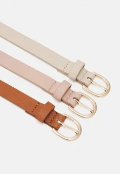 Promoción 🌟 Anna Field 3 PACK - Cinturón - Cognac/beige /pink, Mujer ✨ -Tienda barata Anna Field 350226d1c2224cafb0651e71ef60f41c