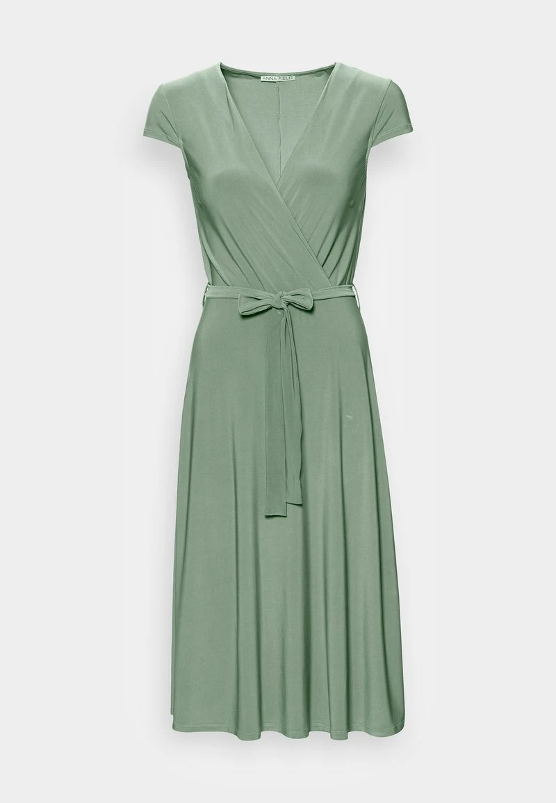 Promoción 🥰 Anna Field Vestido Ligero - Green, Mujer ❤️ 6 Promoción 🥰 Anna Field Vestido Ligero - Green, Mujer ❤️ - Imagen 4